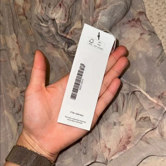 Zimmermann Floral Off-Shoulder Blouse - Gray and Pink 100% Silk - Picture 8 of 12